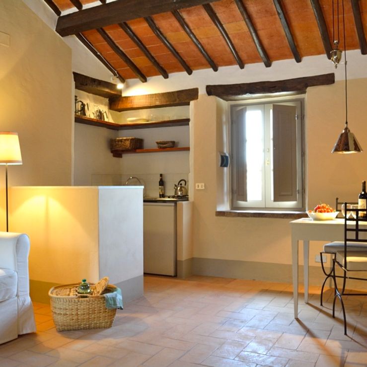 La Casetta livingroom / kitchen